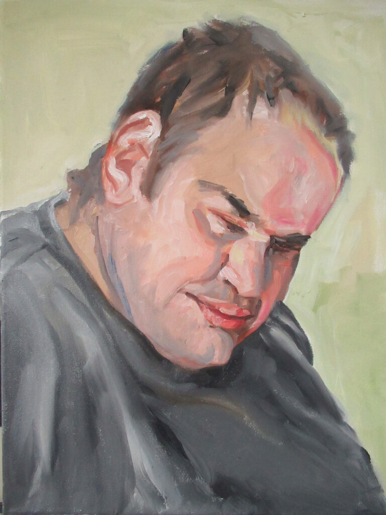 Andrew — oil painting by Marylou Chibirka