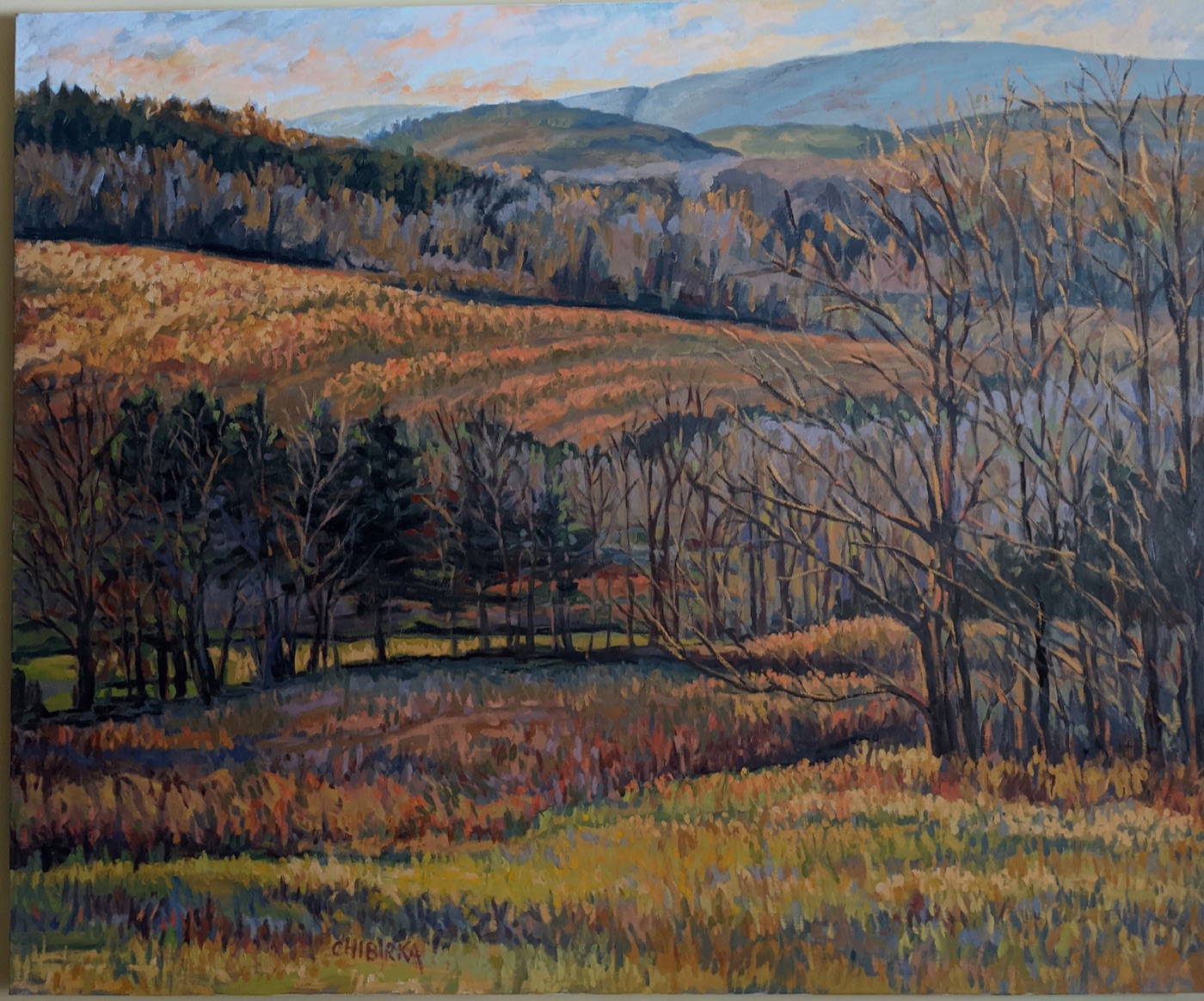 Autumn — oil painting by Marylou Chibirka