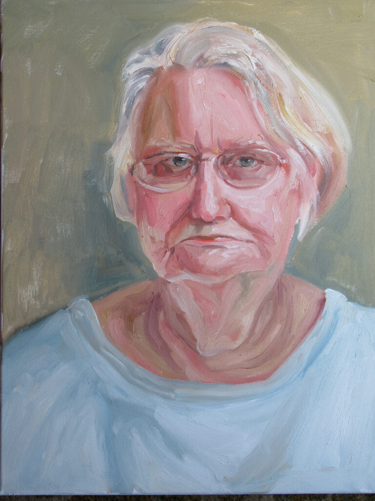 Barbara — oil painting by Marylou Chibirka