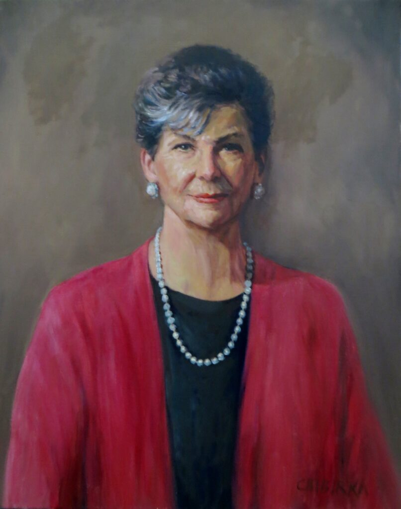 Betty Peters — oil painting by Marylou Chibirka