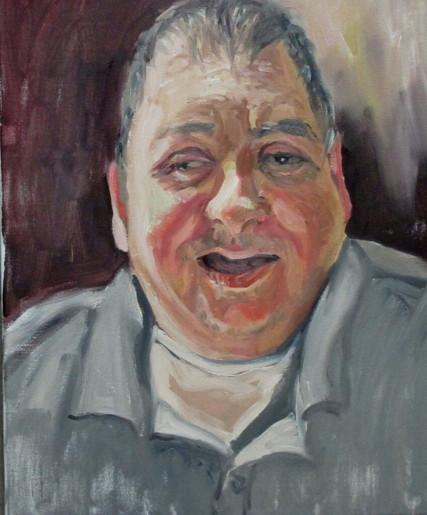 Bill — oil painting by Marylou Chibirka