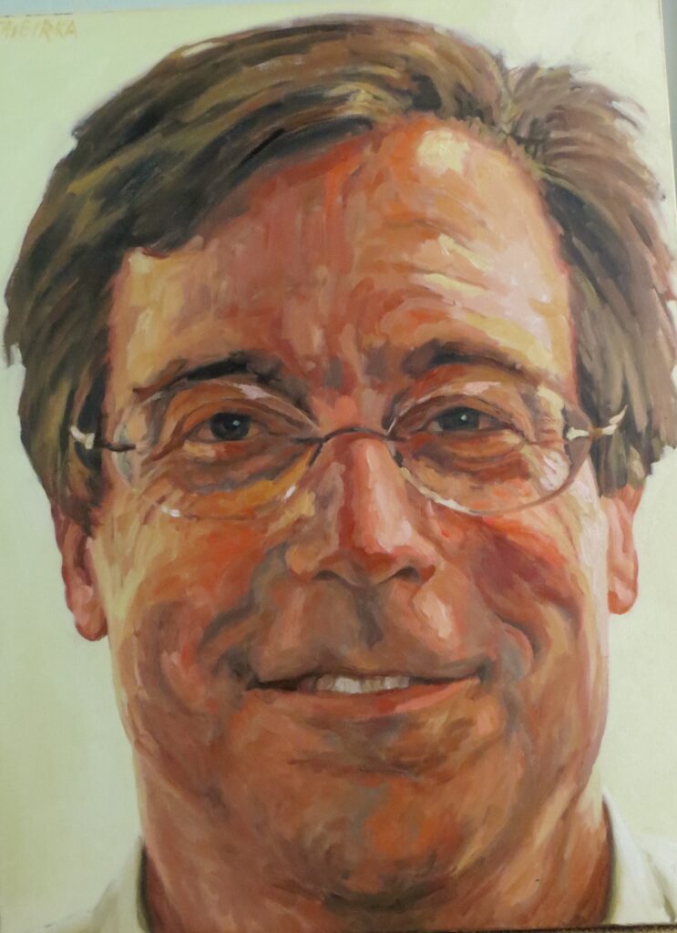 Chris doherty — oil painting by Marylou Chibirka