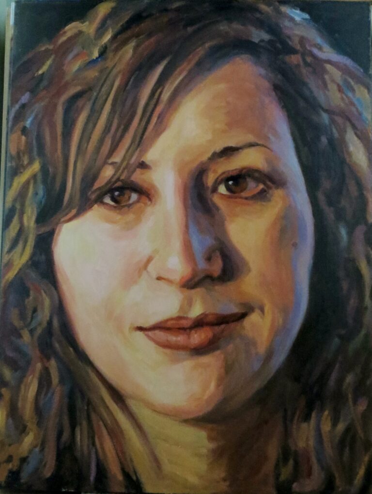 Cristina — oil painting by Marylou Chibirka