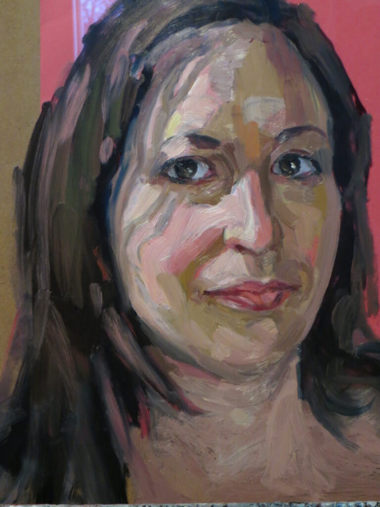 Cristina — oil painting by Marylou Chibirka