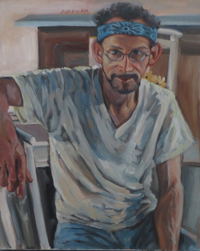 Donny — oil painting by Marylou Chibirka