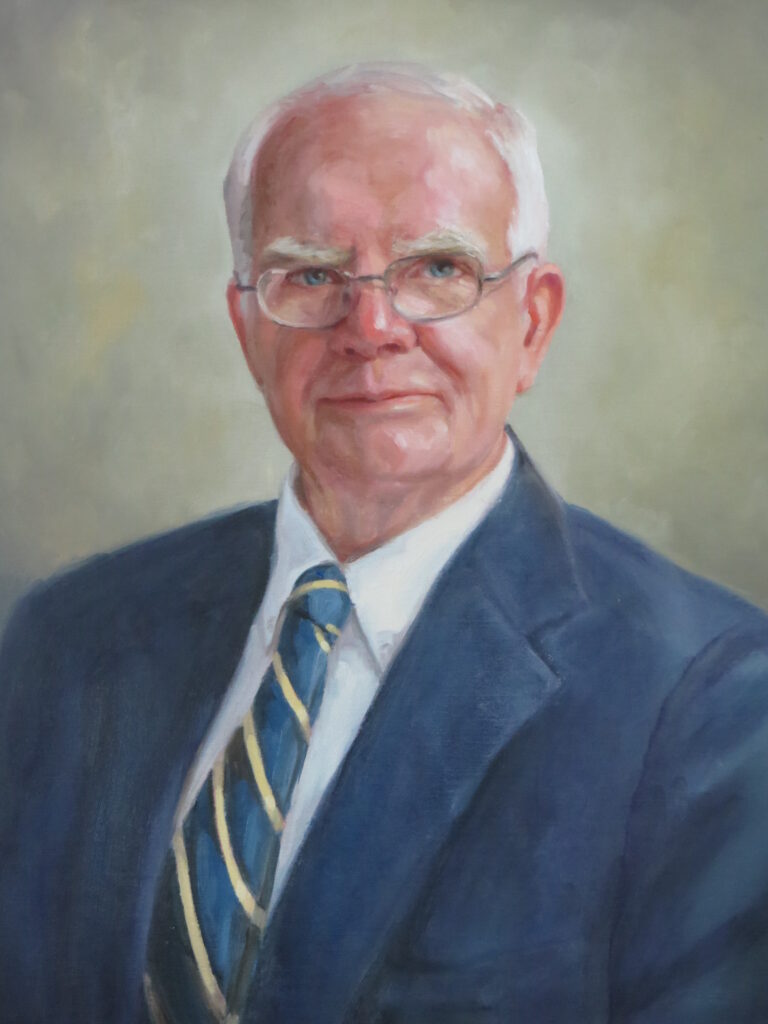 Dr. Eugene Roe — oil painting by Marylou Chibirka