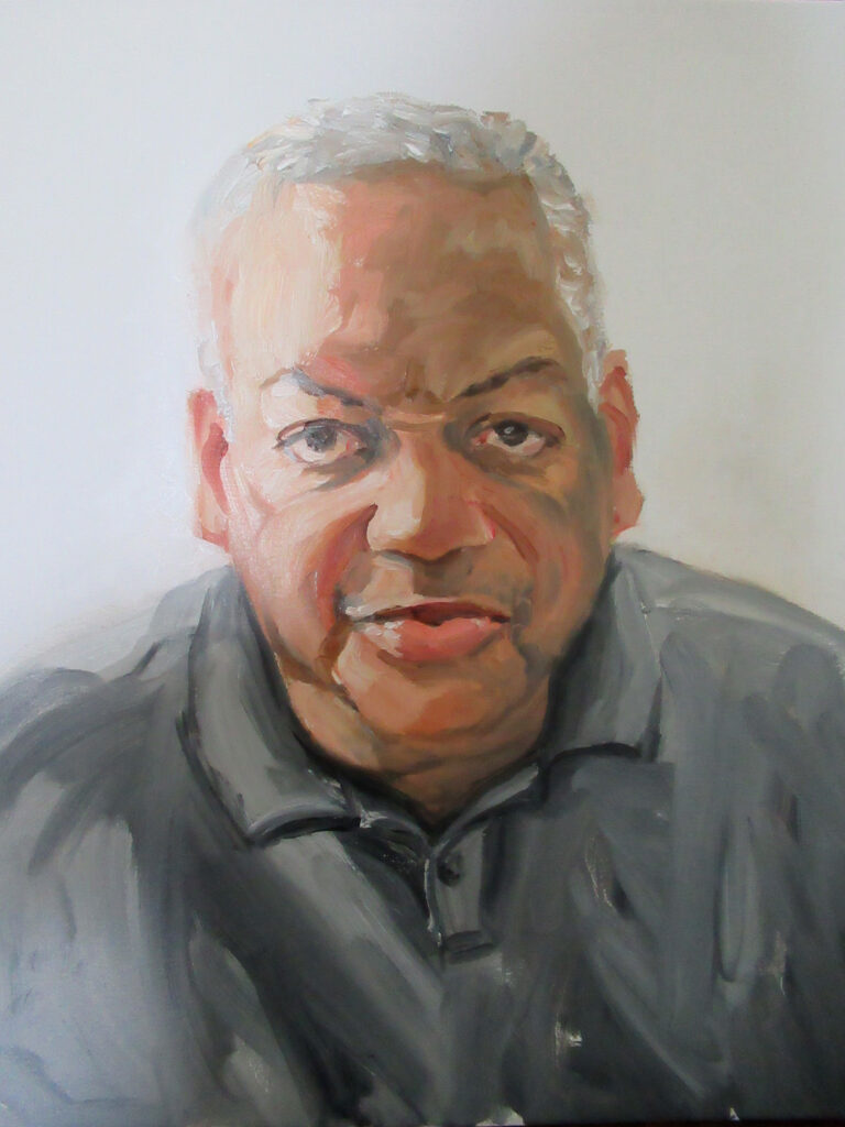 Edward — oil painting by Marylou Chibirka