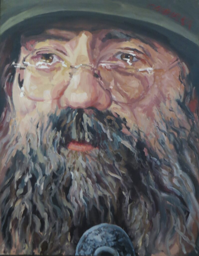 George Wesley — oil painting by Marylou Chibirka