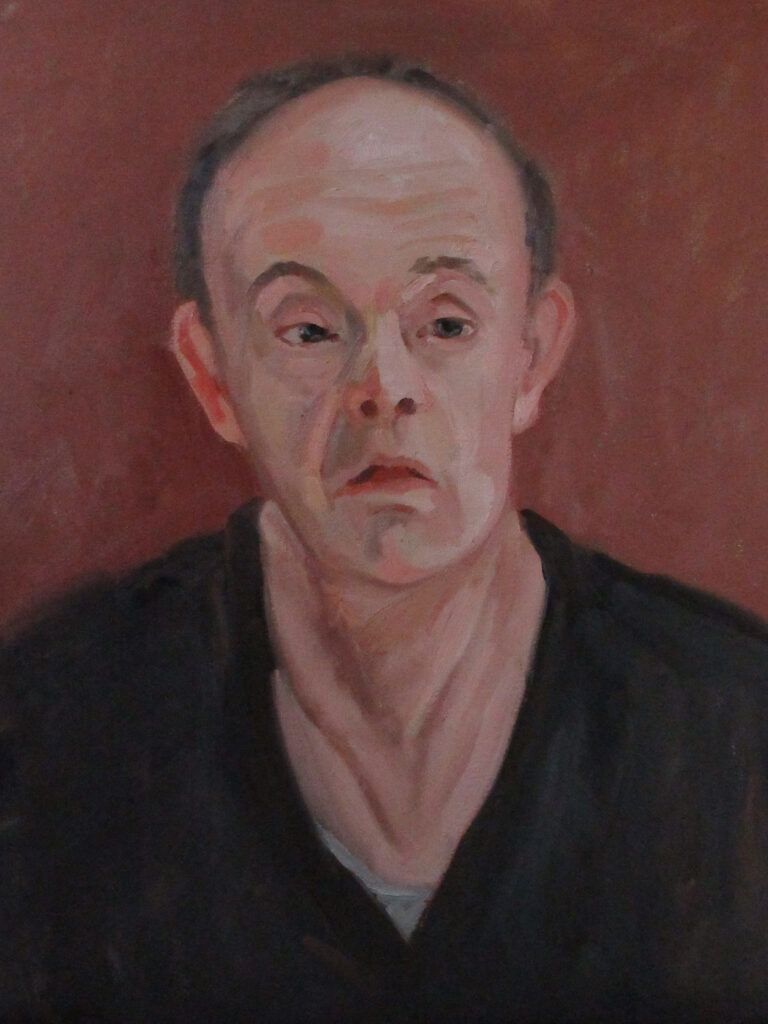 Glenn — oil painting by Marylou Chibirka