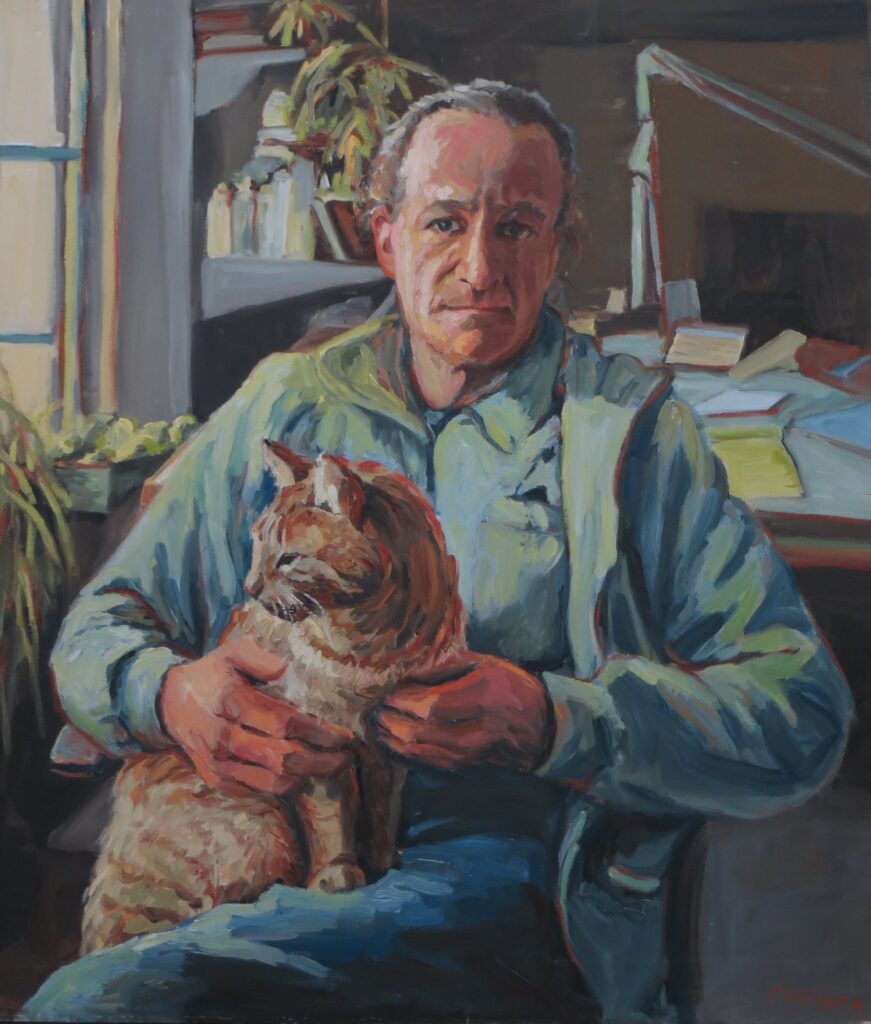 Hank — oil painting by Marylou Chibirka