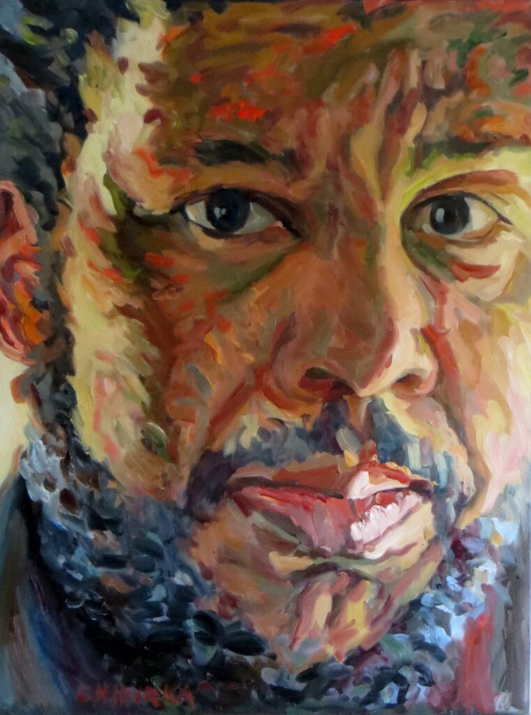 Hercules — oil painting by Marylou Chibirka
