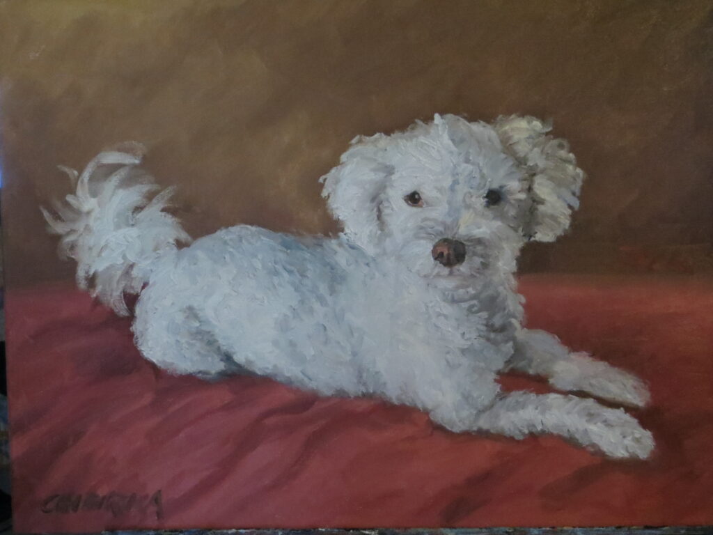 Jack — oil painting by Marylou Chibirka