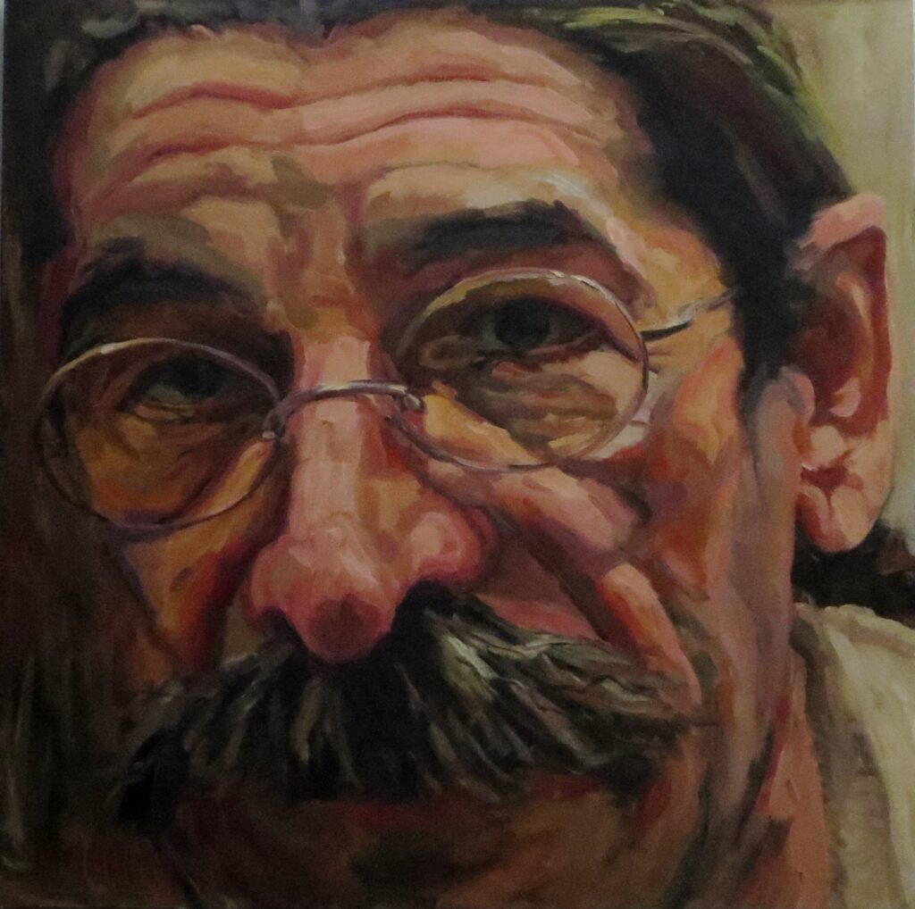 James Penedos — oil painting by Marylou Chibirka
