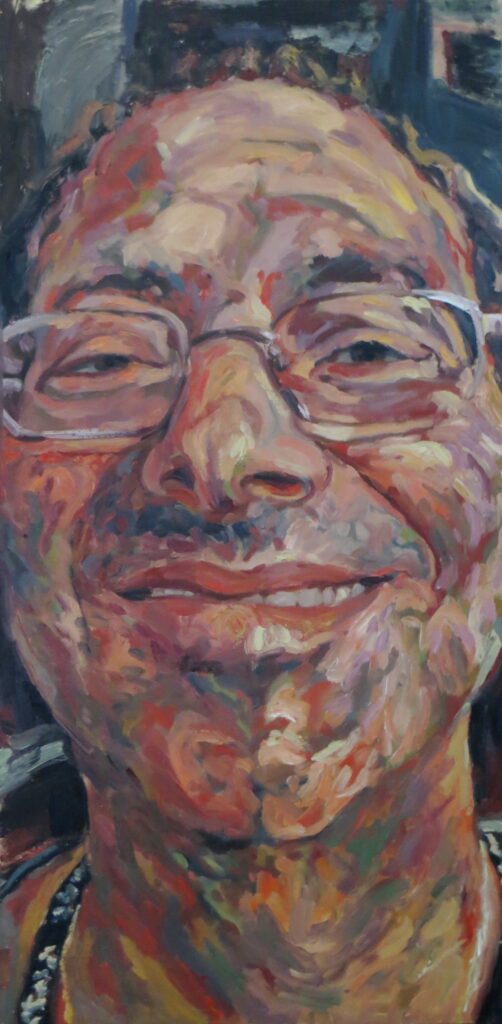 Jim Kreiger — oil painting by Marylou Chibirka