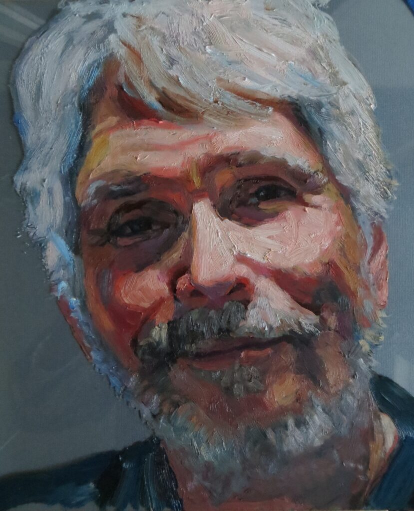Joe — oil painting by Marylou Chibirka