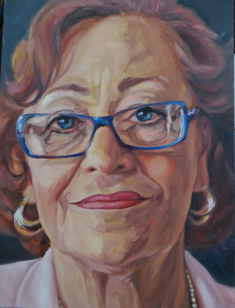 Johanna Gentile — oil painting by Marylou Chibirka