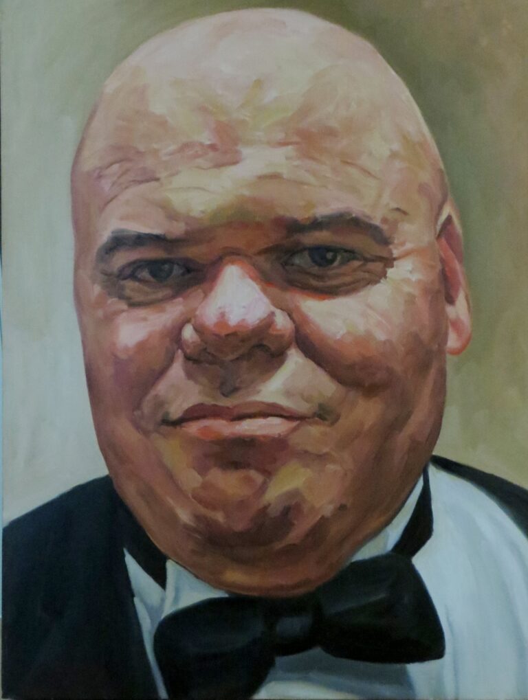 John Moran — oil painting by Marylou Chibirka