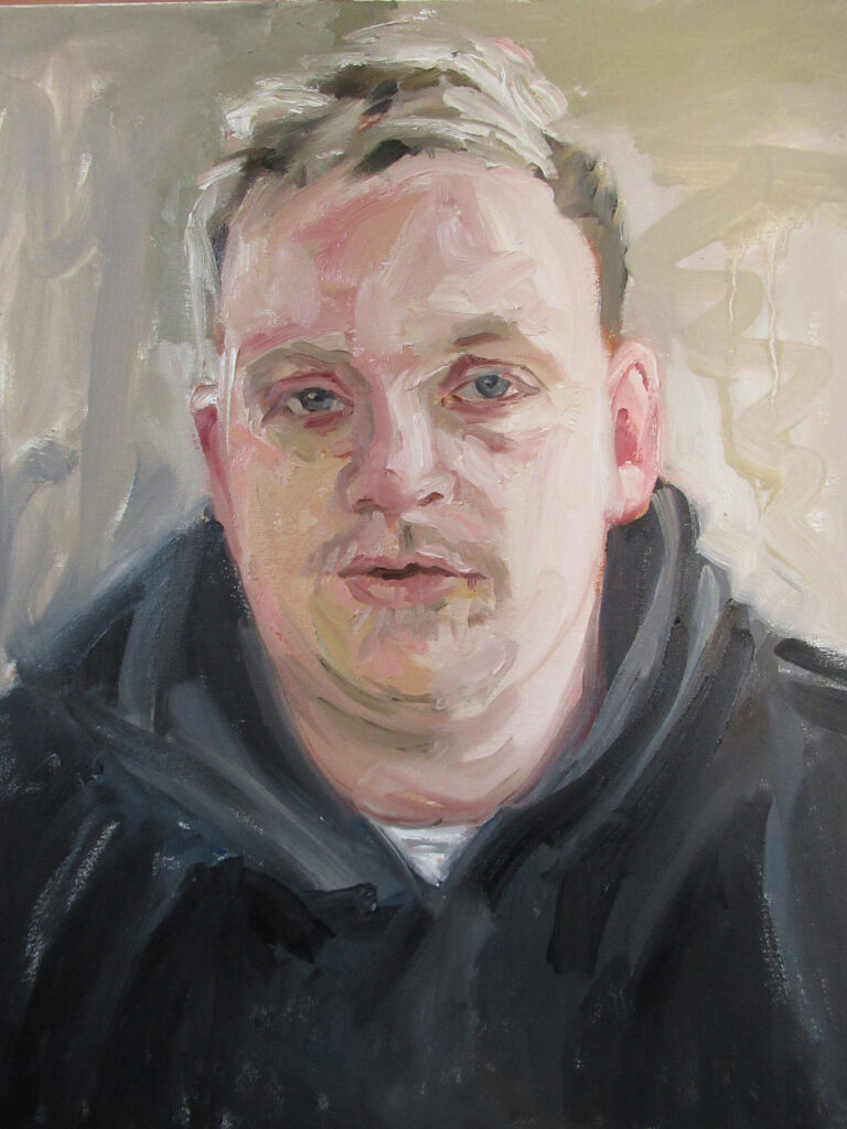 John — oil painting by Marylou Chibirka