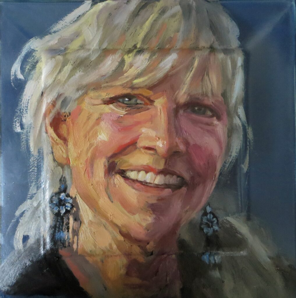 Karen — oil painting by Marylou Chibirka