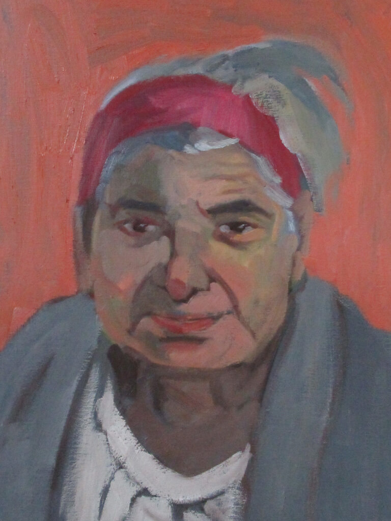 Katie — oil painting by Marylou Chibirka