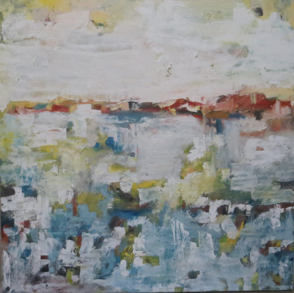 Landscape — oil painting by Marylou Chibirka