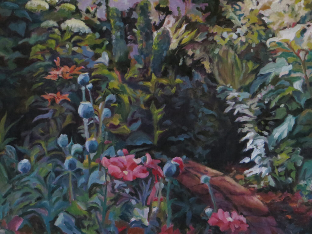 Large Florals — oil painting by Marylou Chibirka