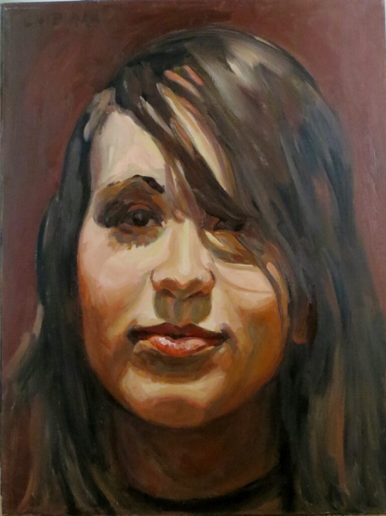 Laura — oil painting by Marylou Chibirka