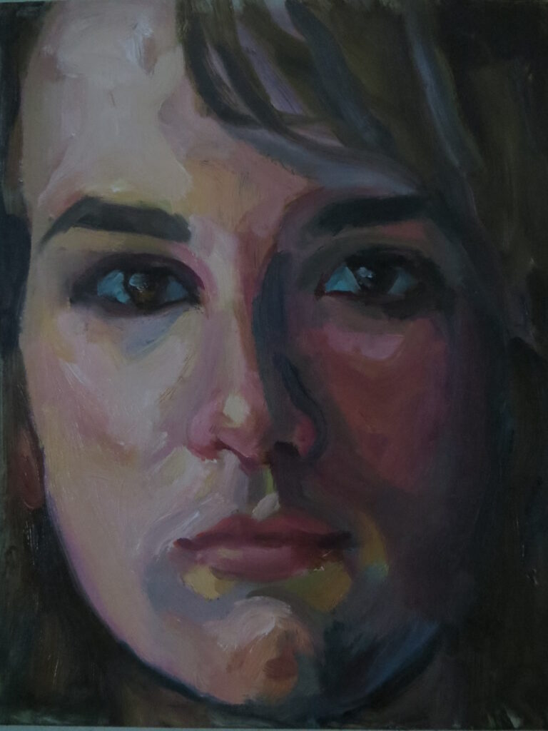 Laura — oil painting by Marylou Chibirka