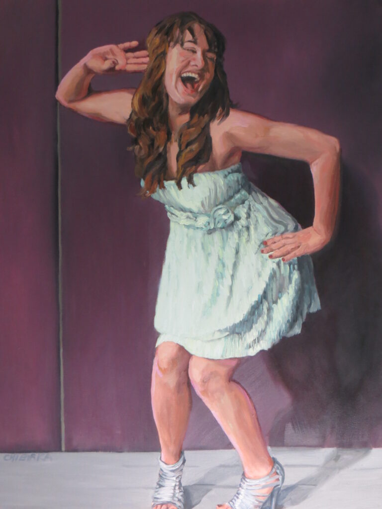 Laura's Marilyn — oil painting by Marylou Chibirka