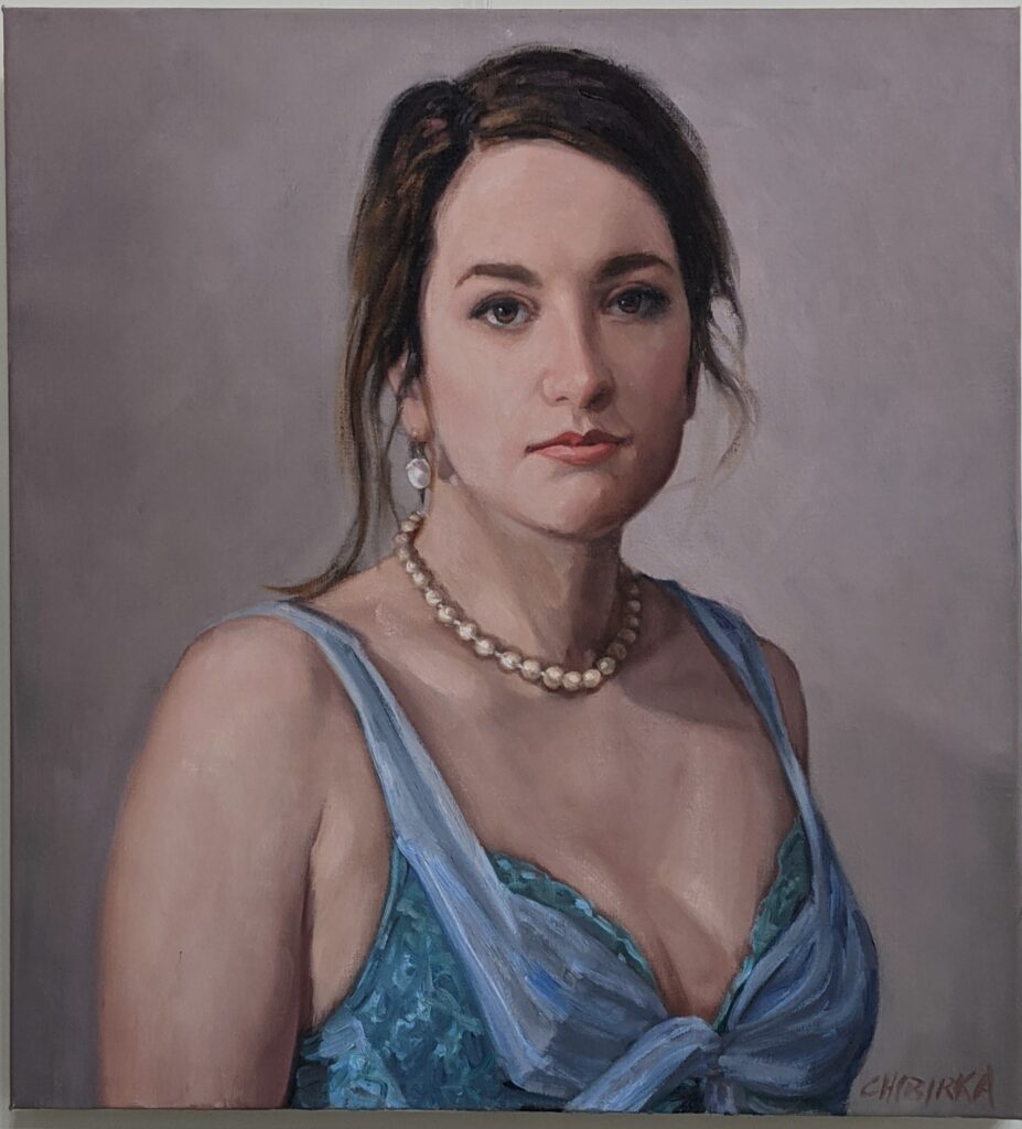Laura — oil painting by Marylou Chibirka