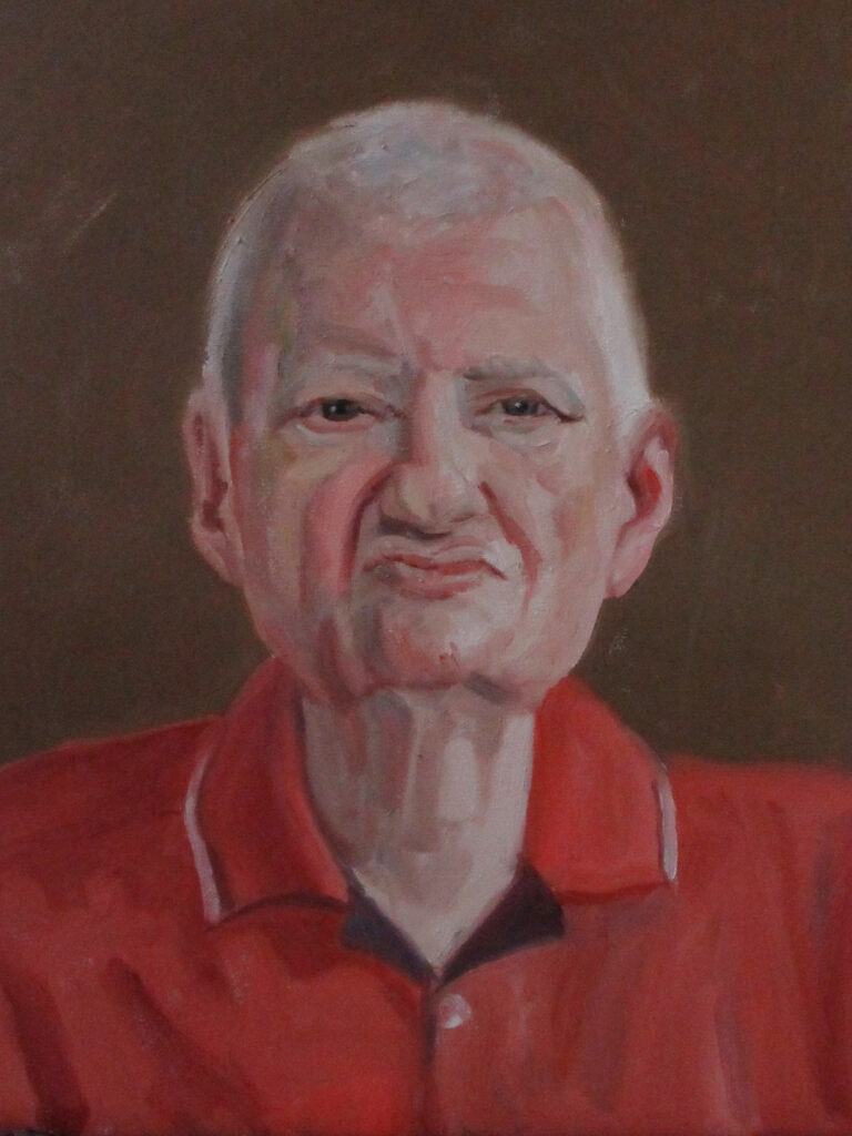Lloyd — oil painting by Marylou Chibirka