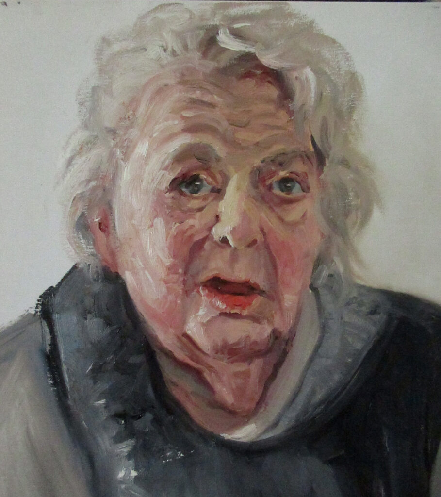 Lois — oil painting by Marylou Chibirka