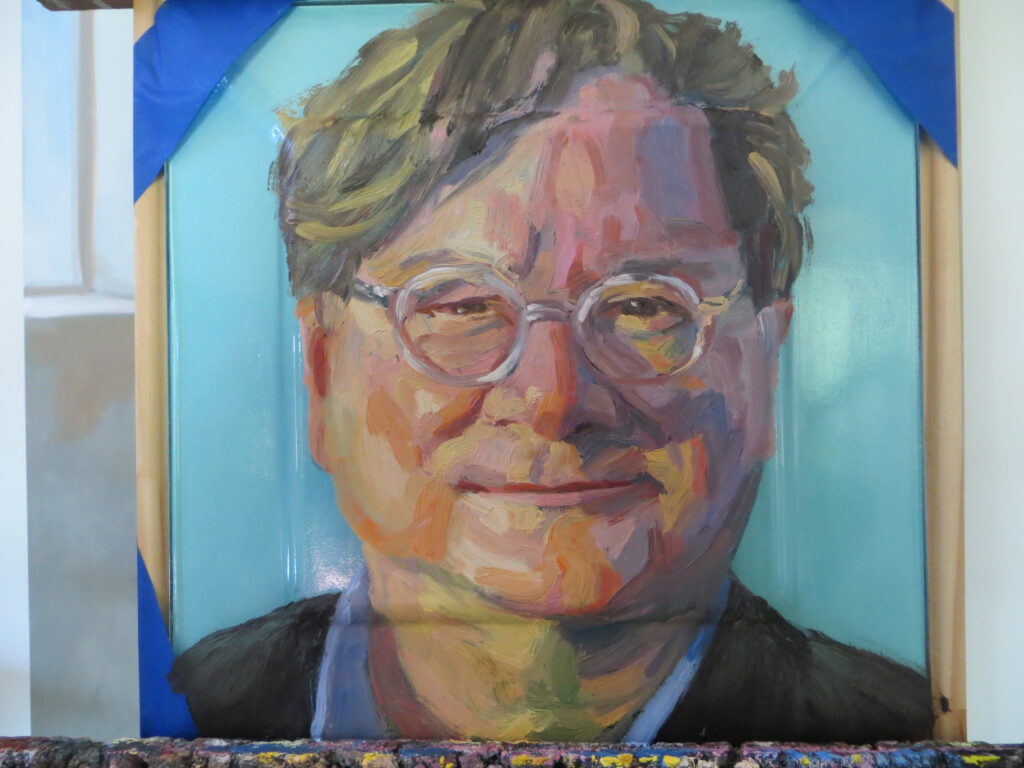 Mark — oil painting by Marylou Chibirka