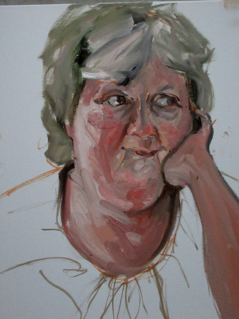 Mary Jane — oil painting by Marylou Chibirka