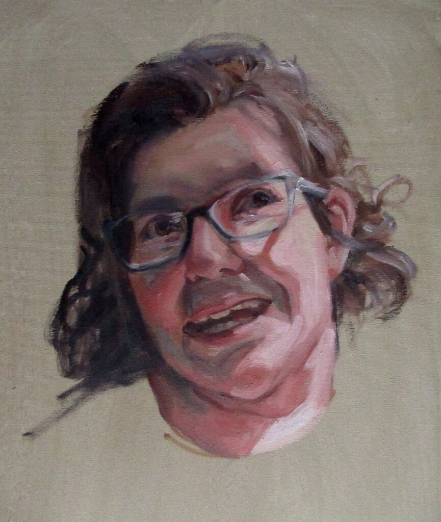 Michele — oil painting by Marylou Chibirka