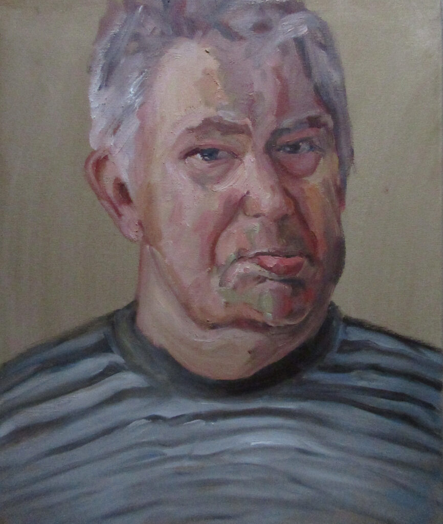 Mickey — oil painting by Marylou Chibirka