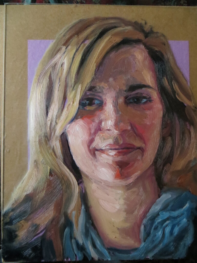 Mollibeth — oil painting by Marylou Chibirka