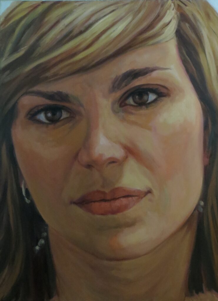 Mollibeth — oil painting by Marylou Chibirka