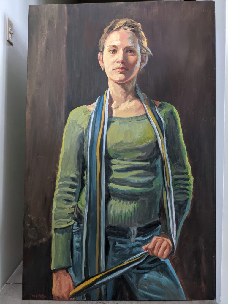 Mollibeth — oil painting by Marylou Chibirka