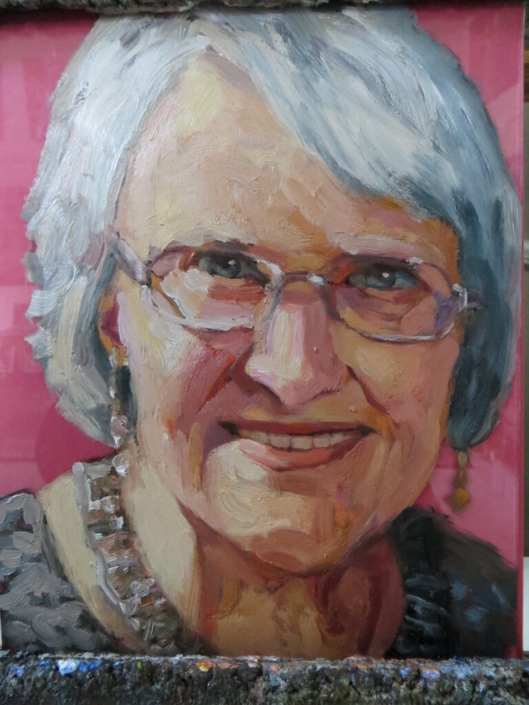 Mom — oil painting by Marylou Chibirka