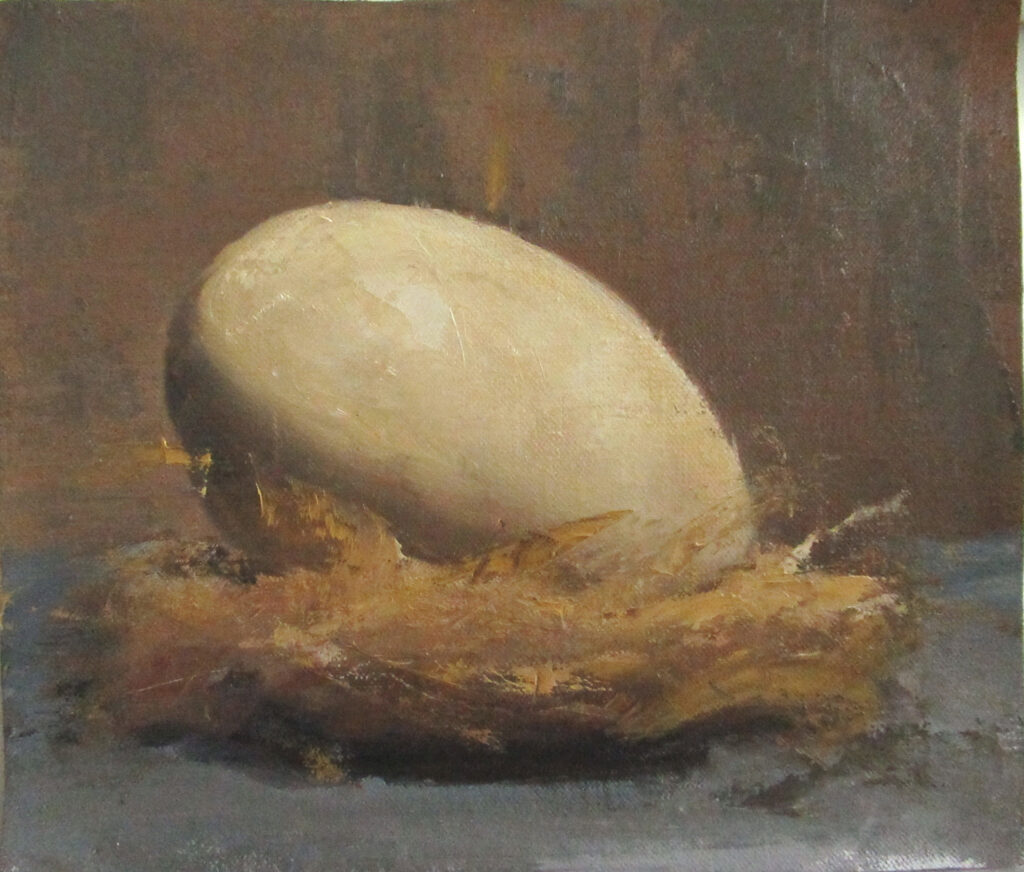 New Work — oil painting by Marylou Chibirka