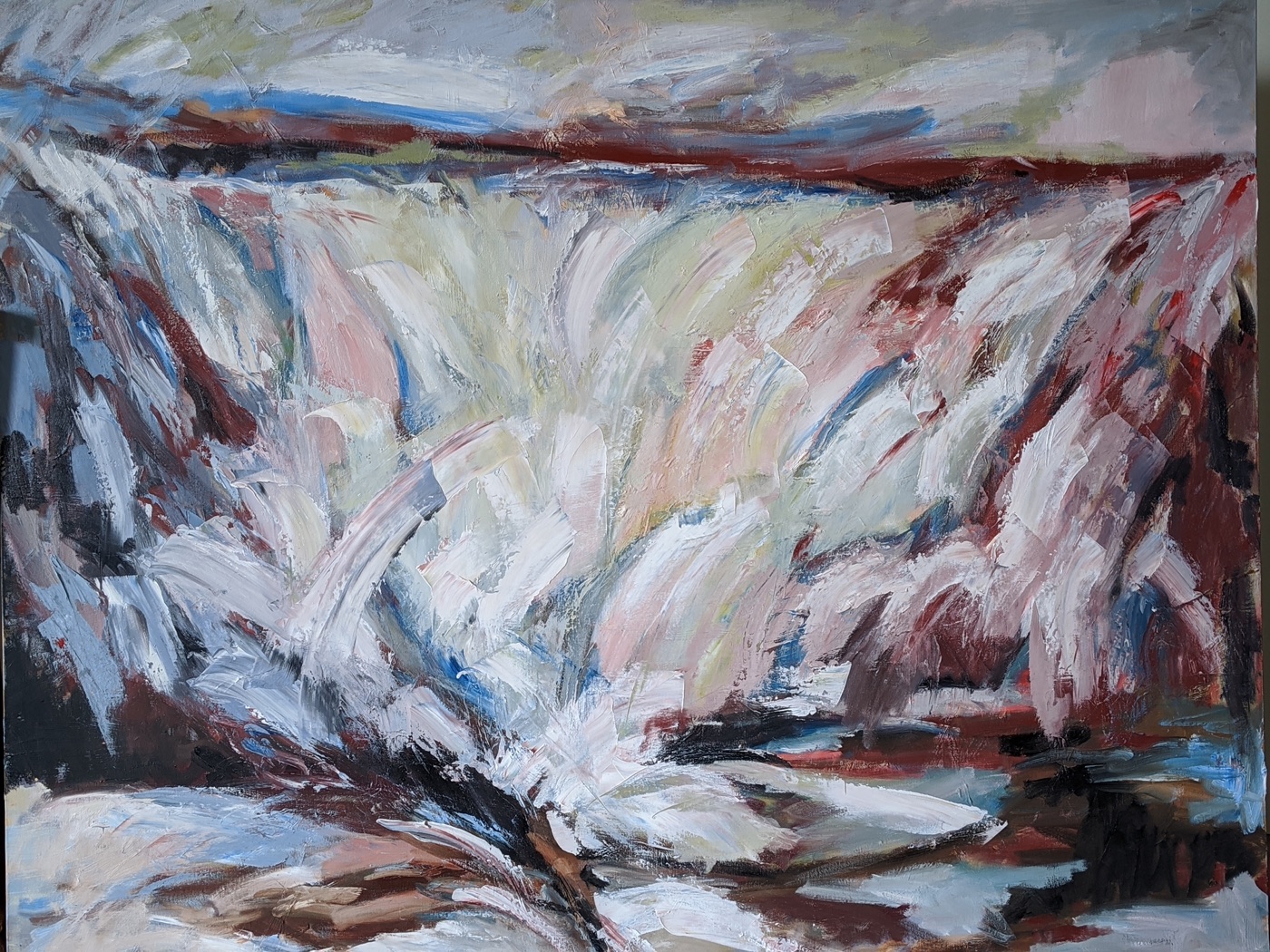 Ocean — oil painting by Marylou Chibirka