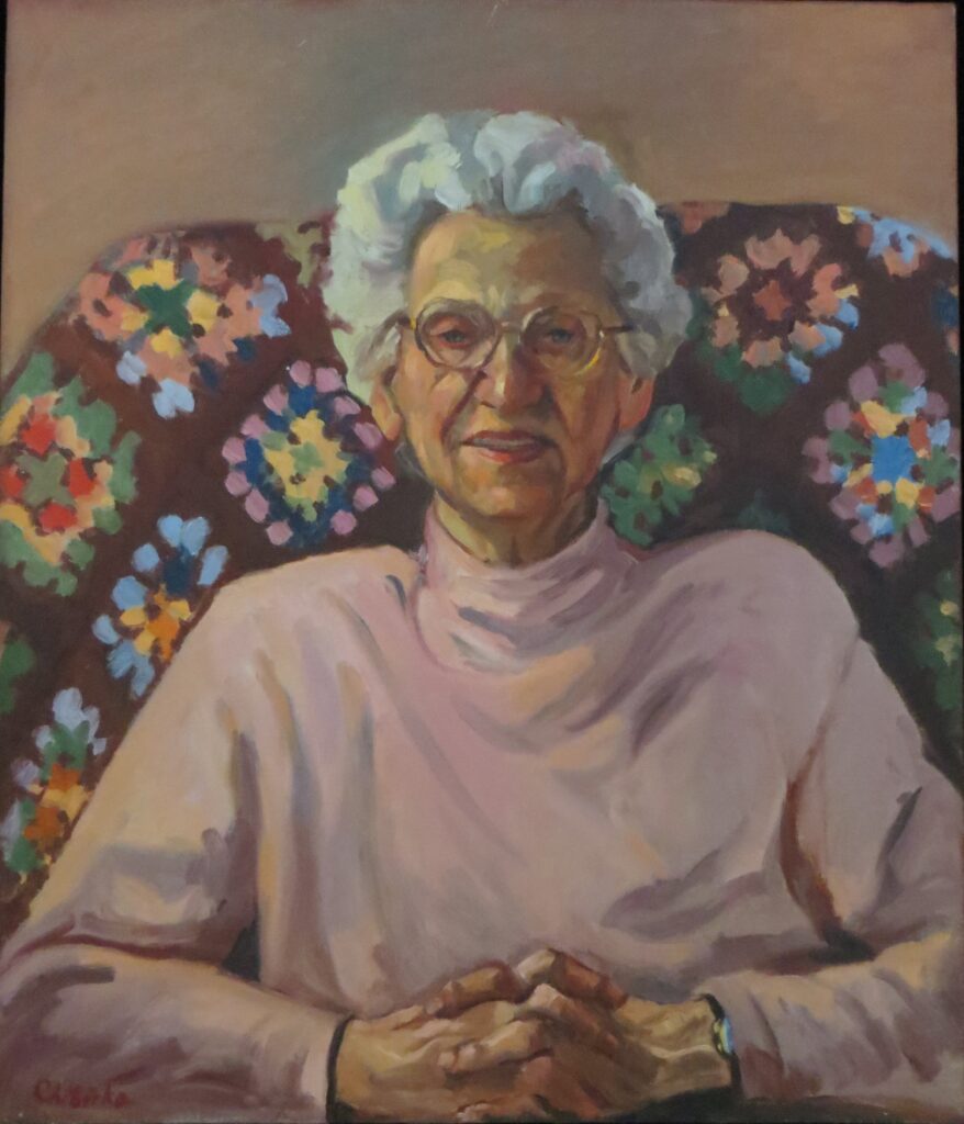 Portraits from Life Dorothy Colberson — oil painting by Marylou Chibirka