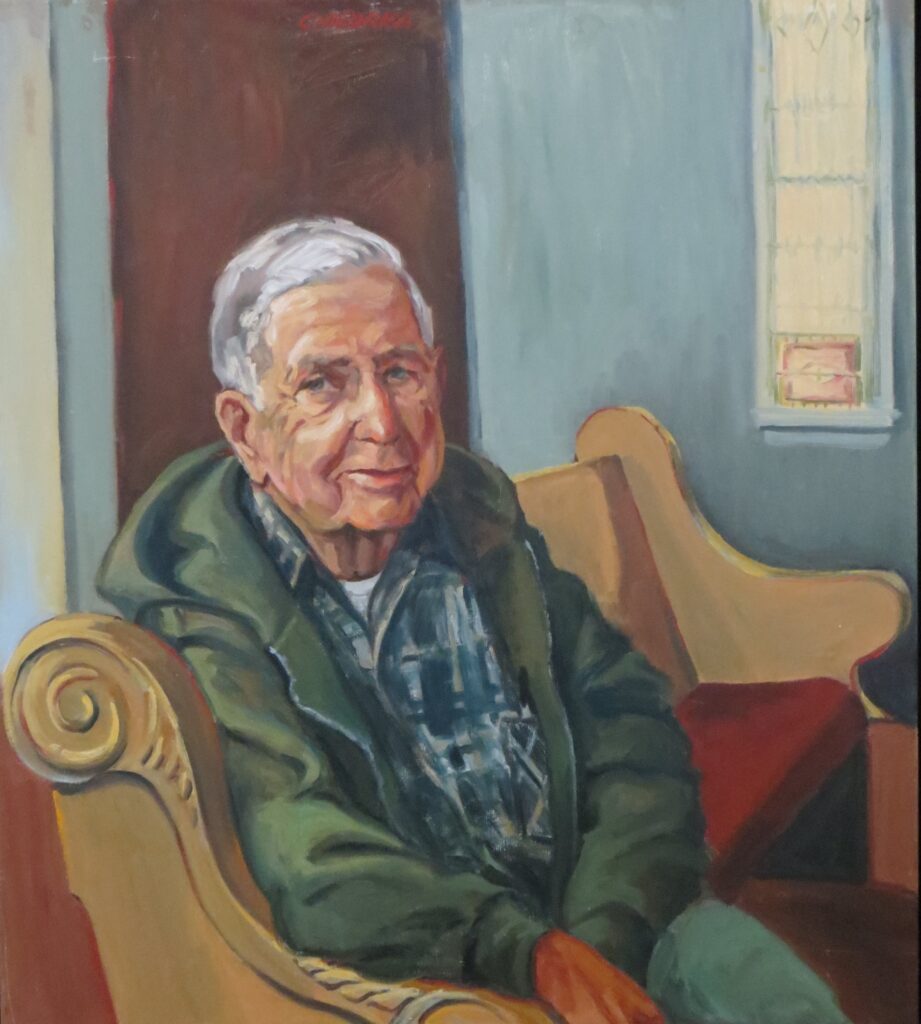 Portraits from Life Wes Herron — oil painting by Marylou Chibirka