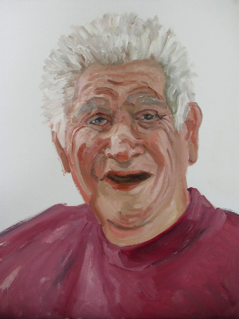Ray — oil painting by Marylou Chibirka