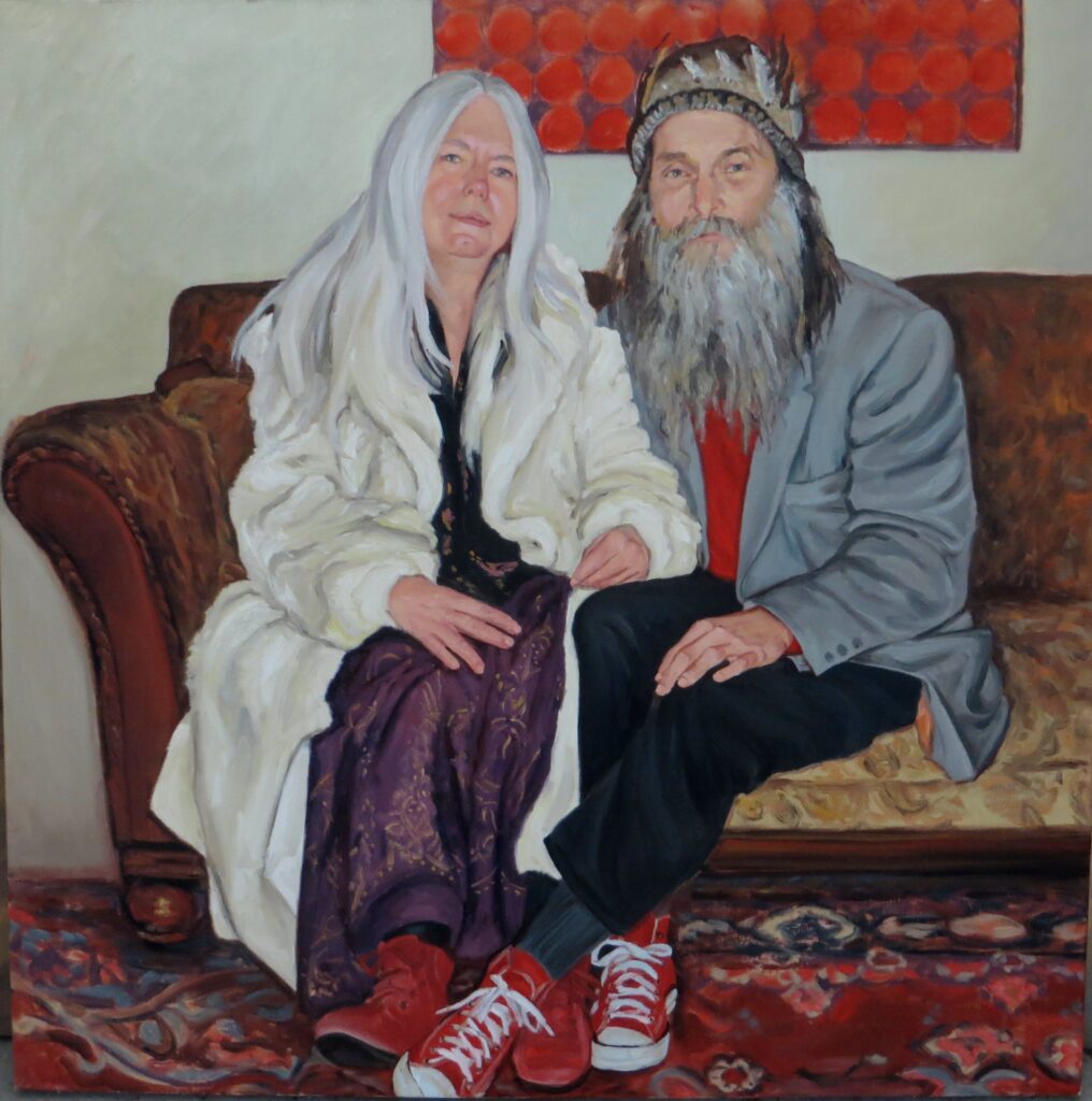 Red Shoes — oil painting by Marylou Chibirka