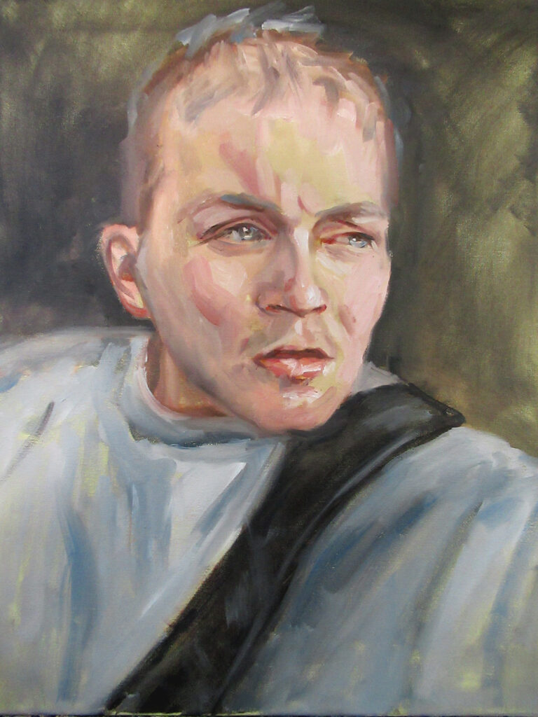 Rickyjpg — oil painting by Marylou Chibirka