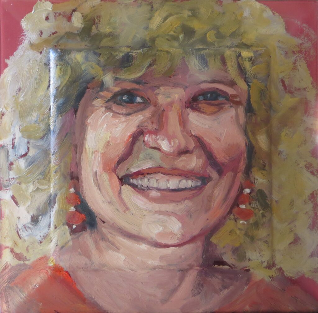 Rita — oil painting by Marylou Chibirka