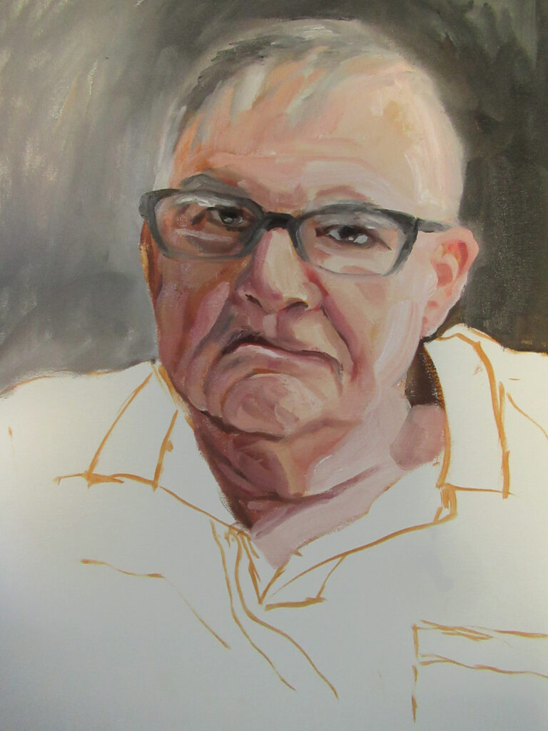Ronald — oil painting by Marylou Chibirka