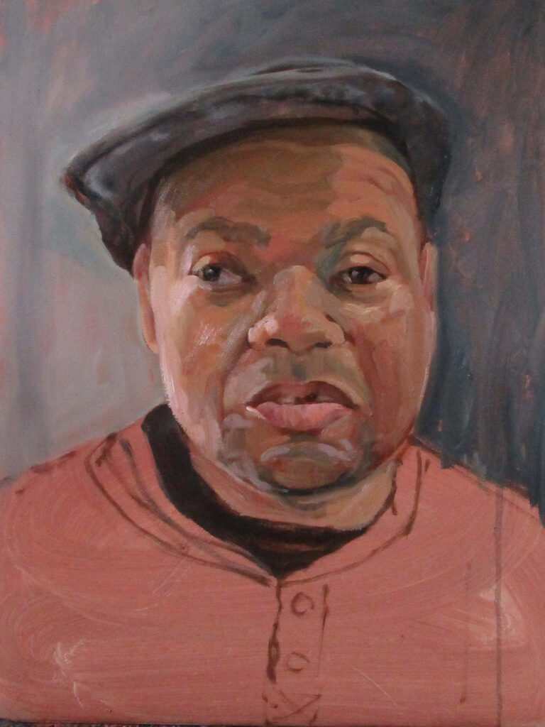 Ronnie — oil painting by Marylou Chibirka